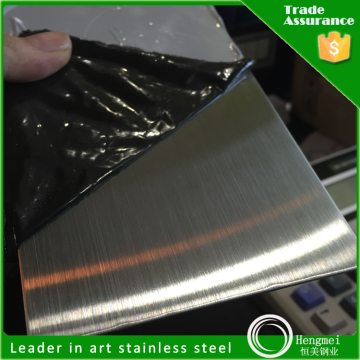 top sale sus304 hairline finish stainless steel plate for building