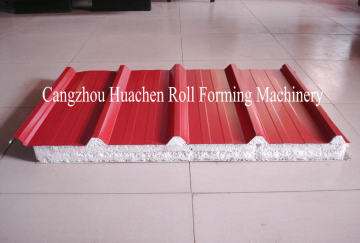 heat retaining sandwich panel production line