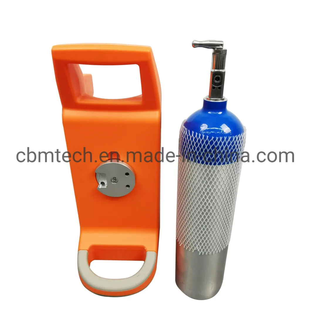 Aluminum Oxygen Cylinder Oxygen Tank, Medical Gas Supplying System Bottle