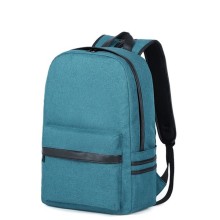 Custom blue nylon teens school bag,school backpack