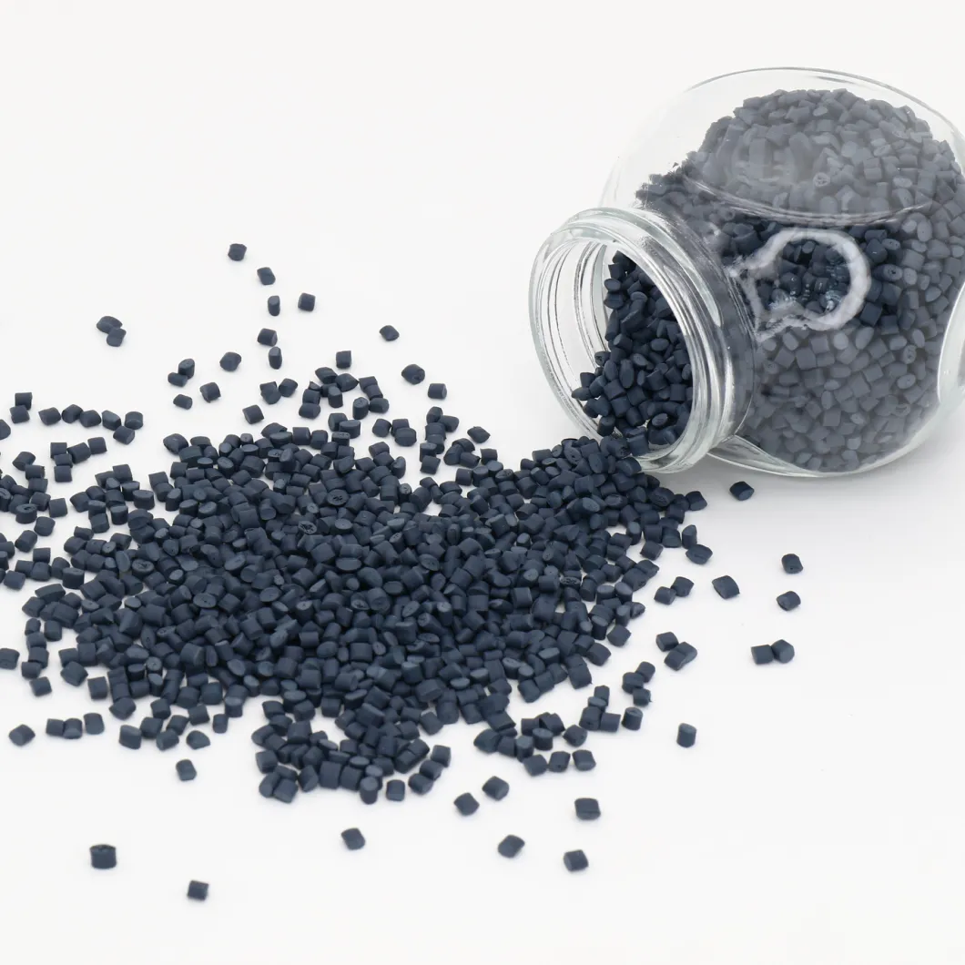 Environmental Virgin Plastic Black Plastic Pellets for ABS PS PP PE Pet PA Plastic Materials