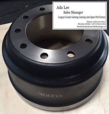 gunite brake drum 3600A drum brake