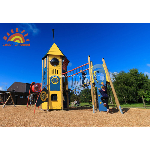 HPL Multiply Outdoor Activity Tower Structure Playground