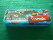 school stationery set for kid, pencil and sharpener in tube