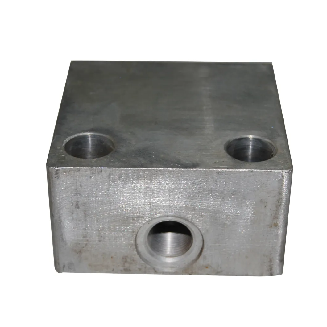 Aluminum Alloy CNC Machining Hydraulic Valve with Hole