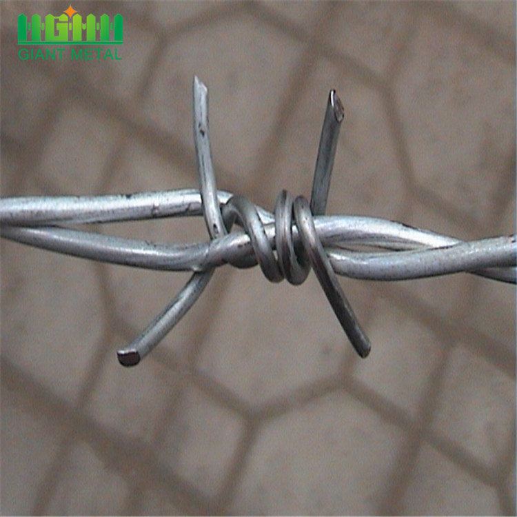 Double Twist High-tensile Wire Barbed Wire Mesh Fence