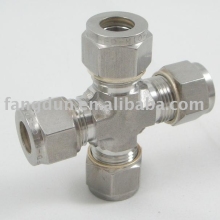 Uion Cross(ferrule fitting ,compression fitting ,pneumatic tube fitting)