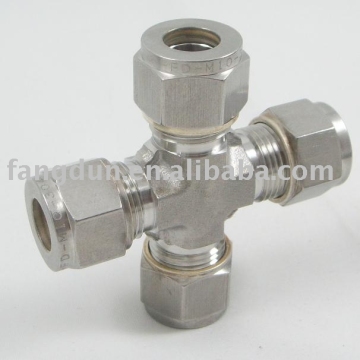 Uion Cross(ferrule fitting ,compression fitting ,pneumatic tube fitting)