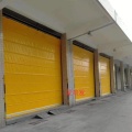 Porta de empilhamento industrial PVC de alta velocidade