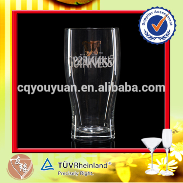 Custom made high quality 22oz beer pint glass wholesale