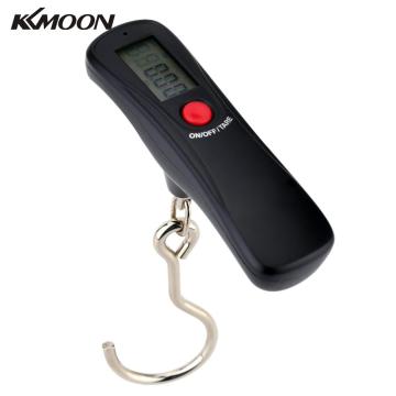 KKMOON Digital Scale 50kg/10g Portable LCD Digital Electric Hanging Luggage Weight Scale Blue Backlight