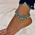 Ocean summer beach foot chain