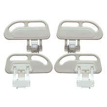 Hospital Bed Adjustable Four Stands ABS Side Rail