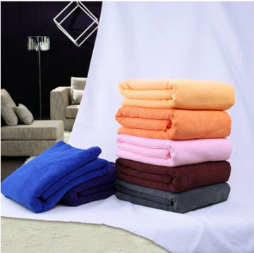 100% Cotton Good Quality Plain Dyed Towel/Colours Towels/Woven