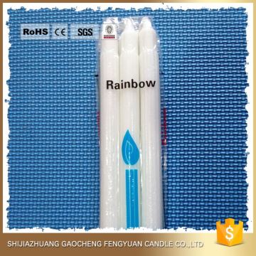 Decorative Low Price ordinary oxidized paraffin wax fluted candle