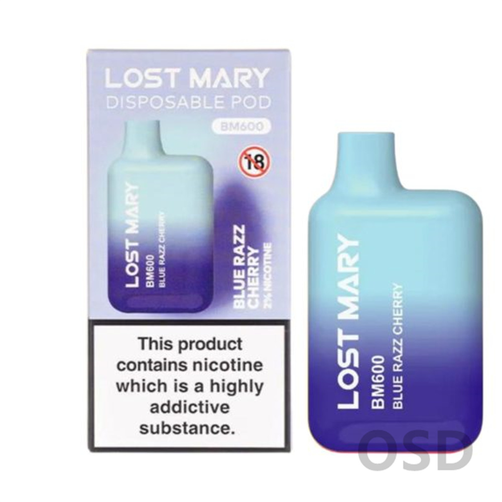 USA verloren Mary BM600Puffs Disposable Vape