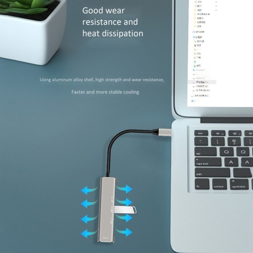 5 IN 1 USB HUBS 3.0 met lezer