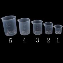 Plastic Measuring Beaker Polypropylene Plastic Beaker 25ml
