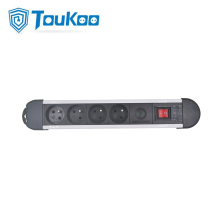 French 4 way power strip with surge protector