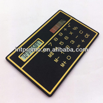 8 digits mini credit card size calculator