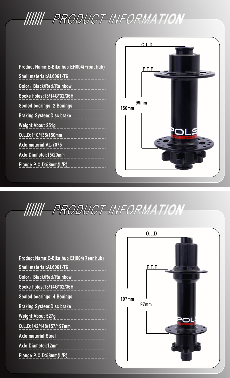 Ebike hub