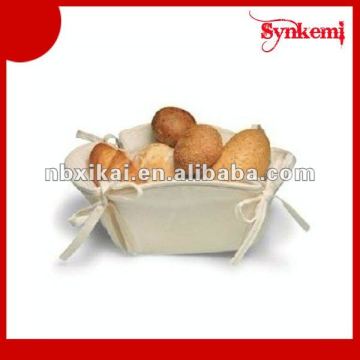 Fabric cotton bread basket