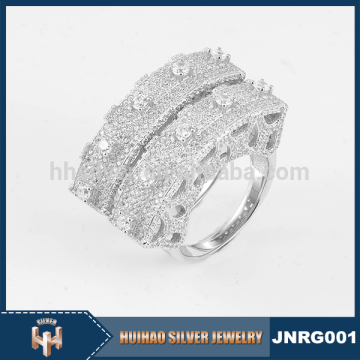 Joyeria de la manera 925 anillos de plata esterlina de las mujeres