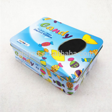 mould existing rectangle metal tin with hinge