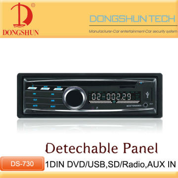 1 din DVD with detachable panel