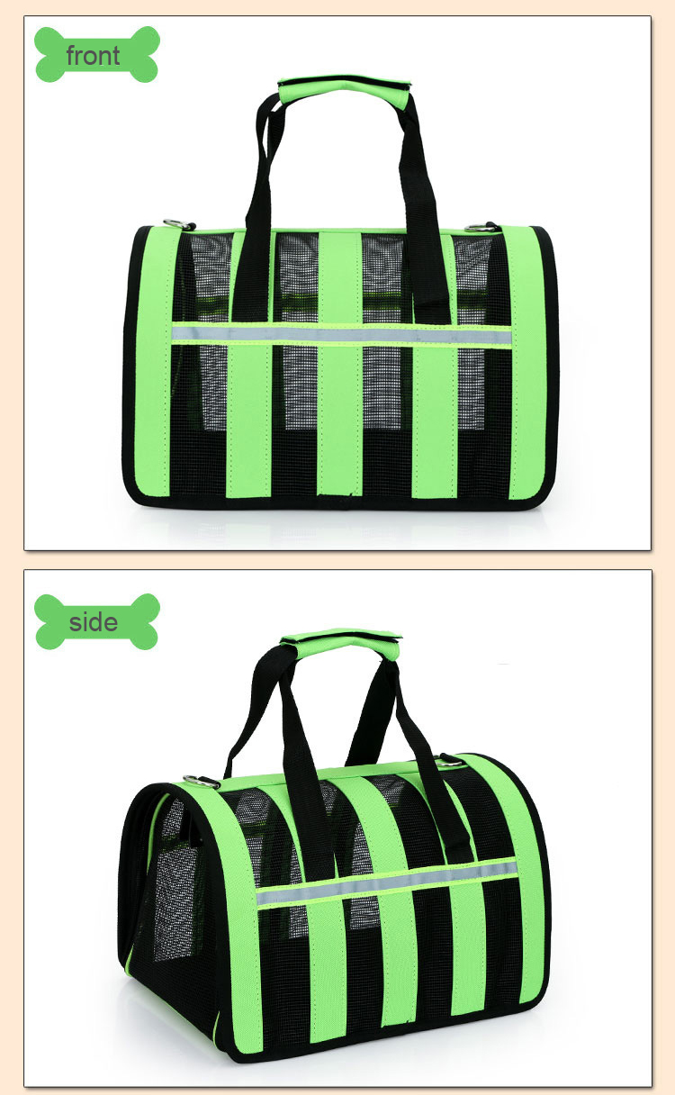 Outdoor pet cat dog travel bag pet carrying Portable Breathable Pet Bags Carrier Dog Tote Bag