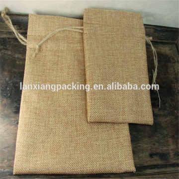 China Handmade Eco-friendly Colorful Burlap Bags / Jute Bag / Burlap