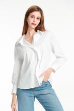 Turn-down Collar Long-sleeved Shirt