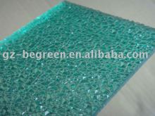 Polycarbonate embossed sheet, out diamond embossed sheet for decoration