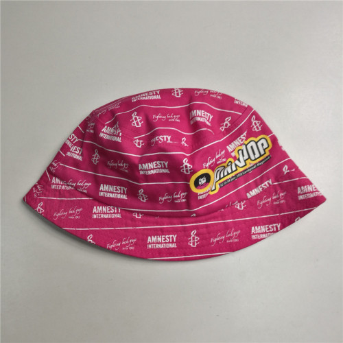 Bästsäljande billig Placket Print Bucket Hat