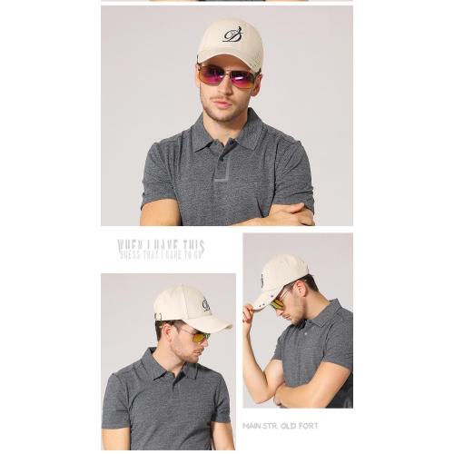 Gorra de béisbol bordada con gorra para hombres y mujeres