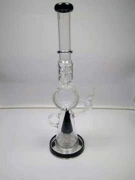 Graceful Crystal Glass Water Hookahs with Sunflower Filter