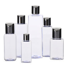 30ml 50ml 60ml square shape bathroom shampoo bottles