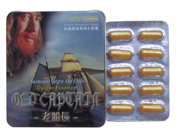 Old Captain Duration Elongating Sex Capsules Wholesale