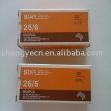 stationery galvanized 26/6 staples