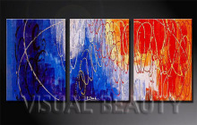 Newest Handmade Modern Abstract Paintings for Decor