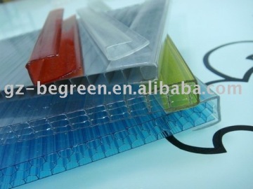 polycarbonate accessory,pc H connector PC profile, pc connector,