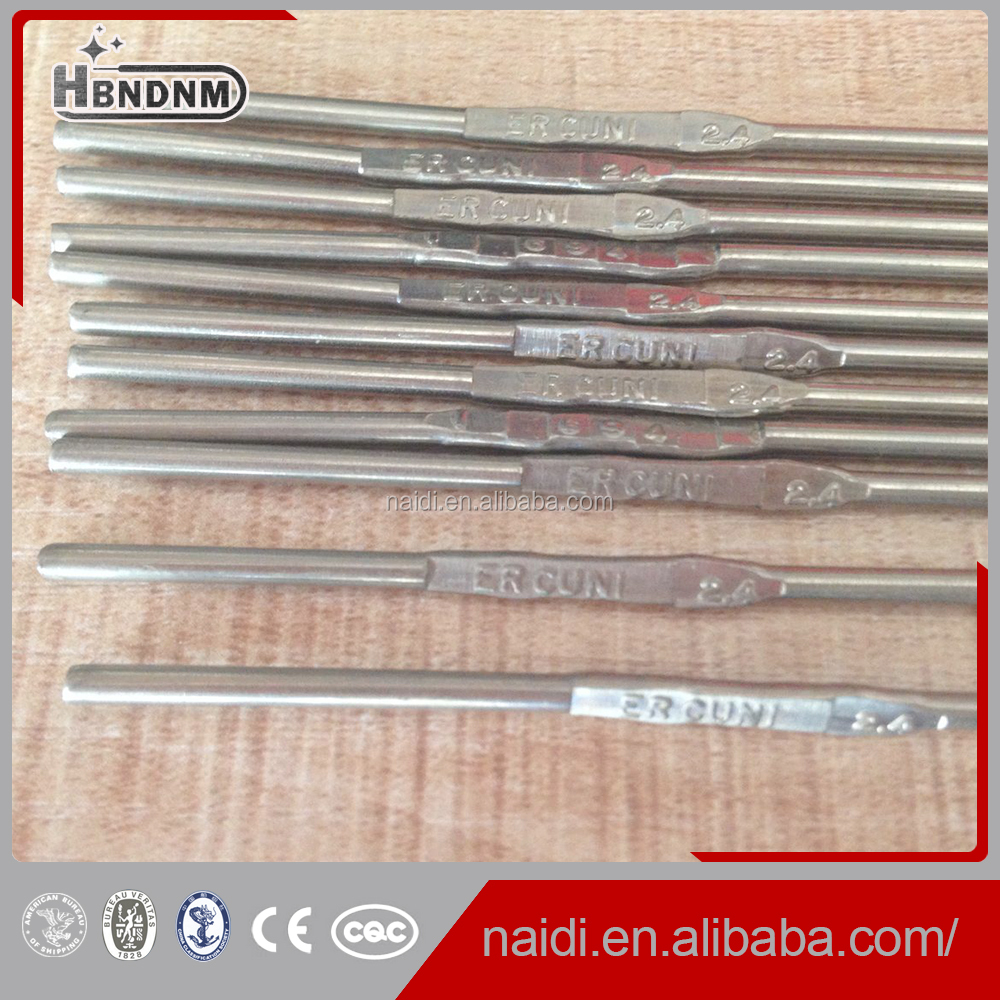 2.4mm copper alloy 30% NI welding price wire aws ercuni cu7158 tig mig