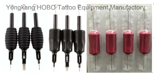 Cheapest Combo Style Products Disposable Tattoo Grips with Needles Supplies