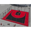 FIBA Portable diluluskan SES Interlocking Sports Flooring