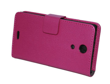 Flip Sony Cell Phone Cases , Leather Xperia Zr M36h Phone Covers