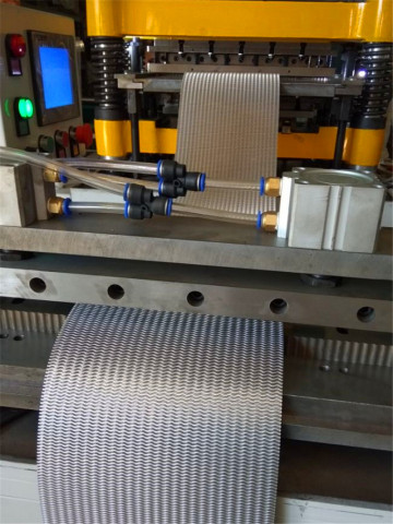 Heat Exchanger Fins Automatic Forming Machine