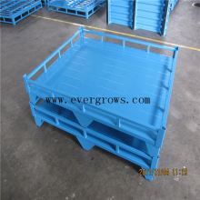 Standard Size Euro Type Industrial Stacking Steel Pallets For Sale