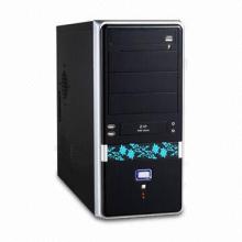 ATX Computer Case with 2 USB/Audio Ports