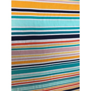 Tissu d&#39;impression Rayon Challis Lines Design