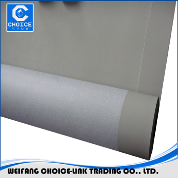 Fabric reinforced PVC waterproofing membrane